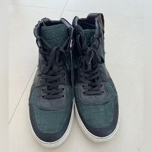 Lanvin Multi-Color Leather High Tops in good condition